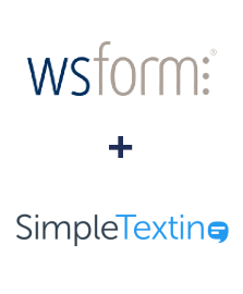 Integração de WS Form e SimpleTexting