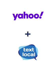 Integração de Yahoo! e Textlocal