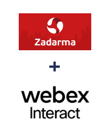 Integração de Zadarma e Webex Interact