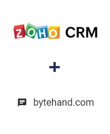 Integração de ZOHO CRM e BYTEHAND Integração de ZOHO CRM e BYTEHAND