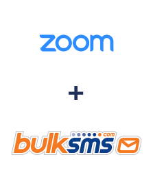 Integração de Zoom e BulkSMS