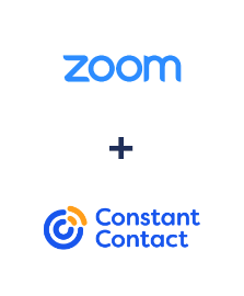 Integração de Zoom e Constant Contact
