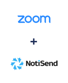 Integração de Zoom e NotiSend Integração de Zoom e NotiSend