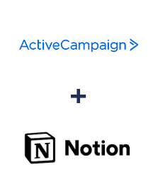Интеграция ActiveCampaign и Notion