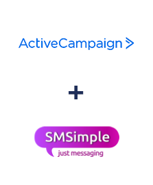 Интеграция ActiveCampaign и SMSimple Интеграция ActiveCampaign и SMSimple