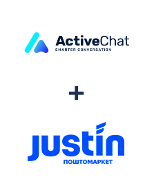 Интеграция ActiveChat и Justin