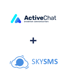 Интеграция ActiveChat и SkySMS