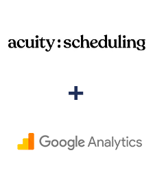 Интеграция Acuity Scheduling и Google Analytics