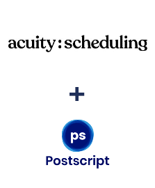 Интеграция Acuity Scheduling и Postscript