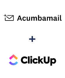 Интеграция Acumbamail и ClickUp