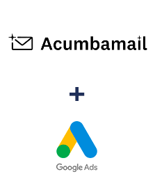 Интеграция Acumbamail и Google Ads