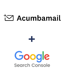 Интеграция Acumbamail и Google Search Console