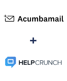 Интеграция Acumbamail и HelpCrunch