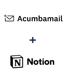 Интеграция Acumbamail и Notion