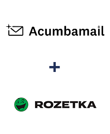 Интеграция Acumbamail и Rozetka