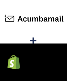 Интеграция Acumbamail и Shopify