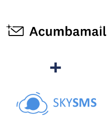 Интеграция Acumbamail и SkySMS