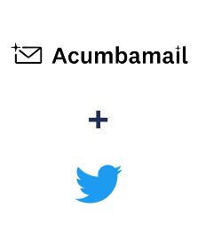 Интеграция Acumbamail и Twitter