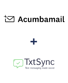 Интеграция Acumbamail и TxtSync