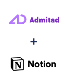 Интеграция Admitad и Notion