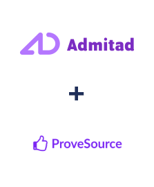 Интеграция Admitad и ProveSource