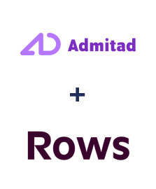 Интеграция Admitad и Rows