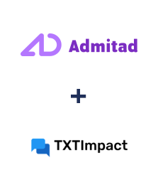 Интеграция Admitad и TXTImpact