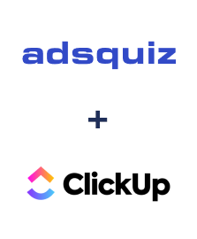 Интеграция ADSQuiz и ClickUp