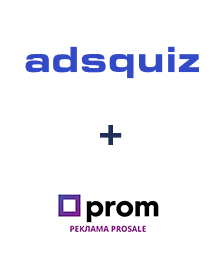 Интеграция ADSQuiz и Prom