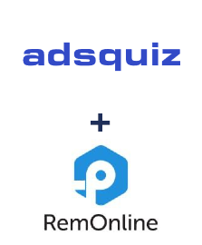 Интеграция ADSQuiz и RemOnline