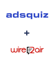Интеграция ADSQuiz и Wire2Air