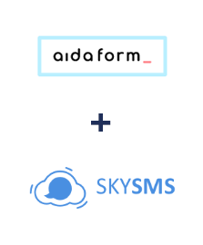 Интеграция AidaForm и SkySMS