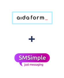 Интеграция AidaForm и SMSimple