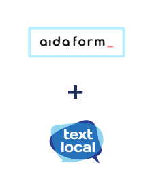 Интеграция AidaForm и Textlocal