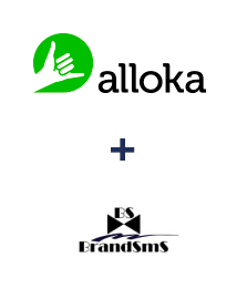 Интеграция Alloka и BrandSMS 