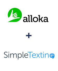 Интеграция Alloka и SimpleTexting