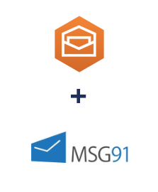 Интеграция Amazon Workmail и MSG91