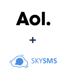 Интеграция AOL и SkySMS