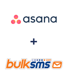 Интеграция Asana и BulkSMS