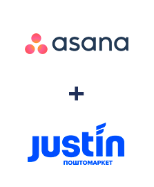 Интеграция Asana и Justin