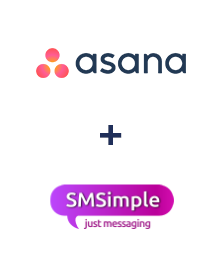 Интеграция Asana и SMSimple Интеграция Asana и SMSimple