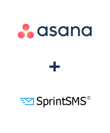 Интеграция Asana и SprintSMS