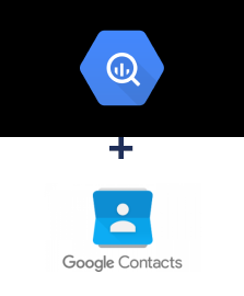Интеграция BigQuery и Google Contacts