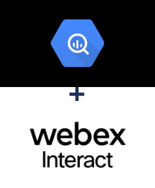 Интеграция Google BigQuery и Webex Interact