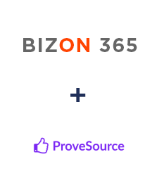 Интеграция Бизон 365 и ProveSource Интеграция Бизон 365 и ProveSource