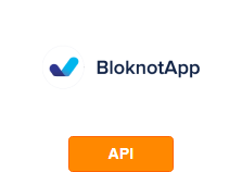 Интеграция BloknotApp  с другими системами по API