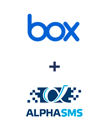 Интеграция Box и AlphaSMS