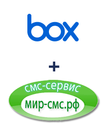 Интеграция Box и Мир-смс.рф