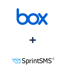 Интеграция Box и SprintSMS
