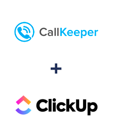 Интеграция CallKeeper и ClickUp